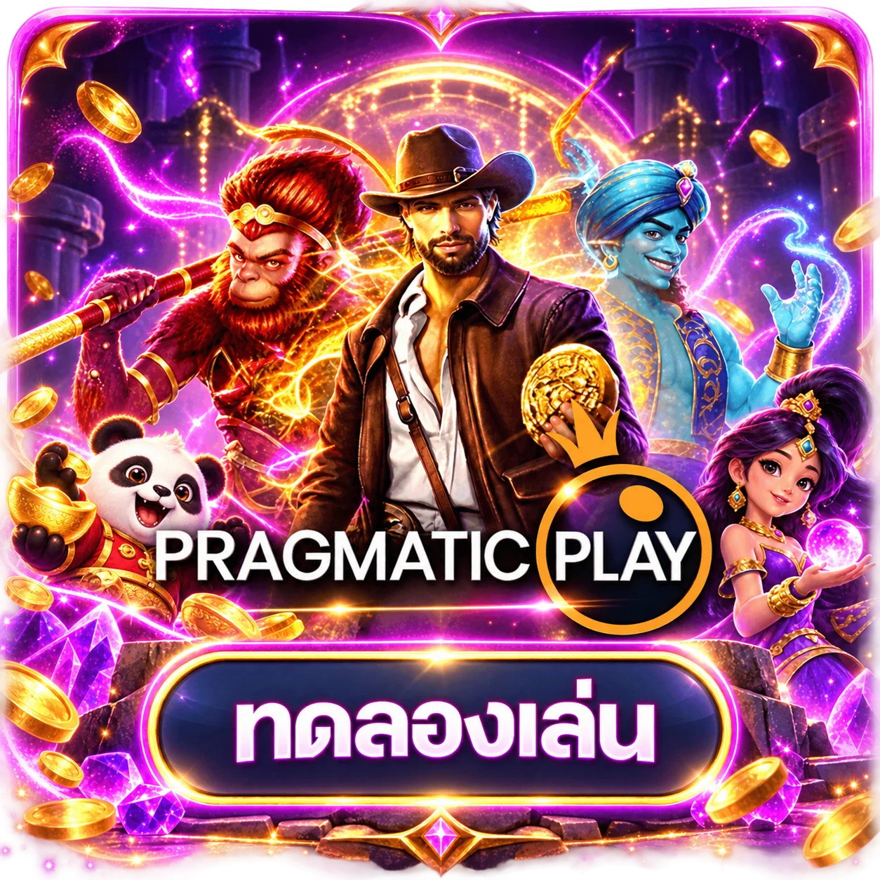 การ์ดทดลองเล่น Pragmatic Play